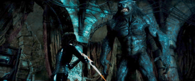 Sélène affrontant le Super Lycan