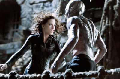 Sélène combattant Marcus