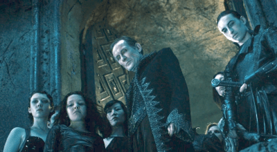 Viktor et Sonja observant Lucian