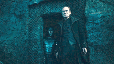 Viktor observant impuissant Lucian s'échapper